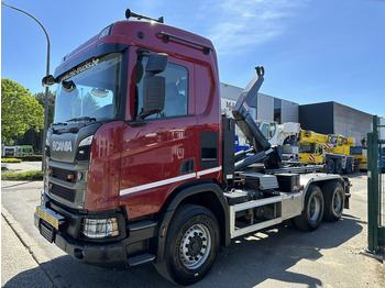 Camião polibenne Scania R500 XT 6x4 RETARDER - HOOKLIFT / HAAKSYSTEEM WAF 20T - 5200mm - WB 3m75 - *231.000km* - HUB REDUCTION / STEEL SUSPENSION - EURO 6 - BE TRUCK: foto 3