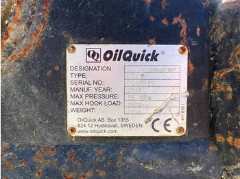 Acoplamento rápido para Máquina de construção OilQuick OQ65 - M314F / M316F / M318F: foto 4 Acoplamento rápido para Máquina de construção OilQuick OQ65 - M314F / M316F / M318F: foto 4
