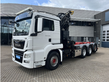 Camião transportador de contêineres/ Caixa móvel MAN TGS 35.500
