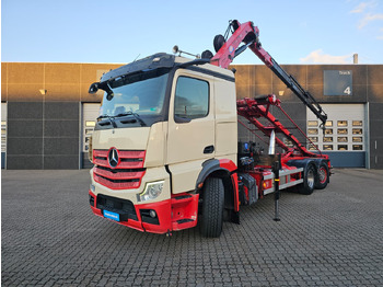 Camião transportador de contêineres/ Caixa móvel MERCEDES-BENZ Actros 2545