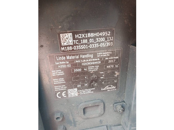 Empilhador a diesel Linde H35D: foto 3