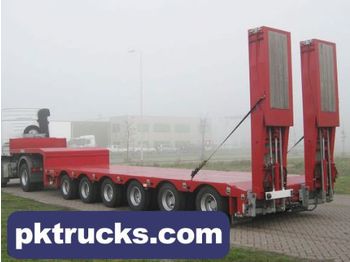 Semi-reboque baixa para transporte de máquinas pesadas TSR 6-axle extendable low-bed: foto 1