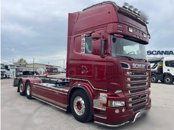 Camião transportador de contêineres/ Caixa móvel SCANIA R 560
