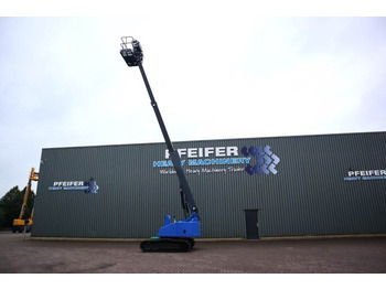 Plataforma telescópica Aichi SR12CSM Diesel, Tracked Boomlift, 14.1m Working He: foto 3