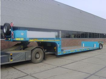 Semi-reboque baixa para transporte de máquinas pesadas Broshuis 1-ass. XS Dieplader: foto 1