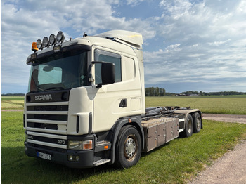 Camião polibenne SCANIA 124
