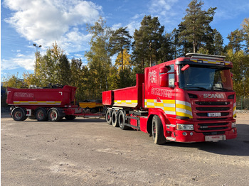 Camião polibenne SCANIA G 490