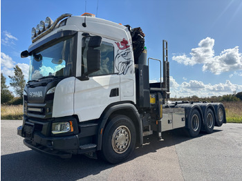 Camião polibenne SCANIA P 410