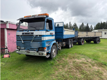 Camião de caixa aberta/ Plataforma SCANIA R142