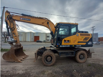 Escavadeira de rodas HYUNDAI