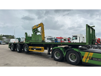 Semi-reboque plataforma/ Caixa aberta Kwb P-423-STI-R (BE TRAILER / KENNIS 16.000R / GOOD CONDITION / 2X LENKASCHEN): foto 2