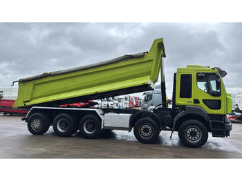 Camião basculante Renault KERAX 420 (10X4 / 43 TONNES !! / LAMES / GRAND PONT / STEEL SUSP. / MANUAL GEARBOX / BOITE MANUELLE): foto 3