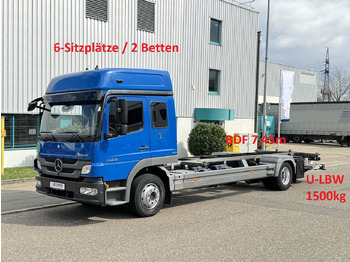 Camião transportador de contêineres/ Caixa móvel MERCEDES-BENZ Atego