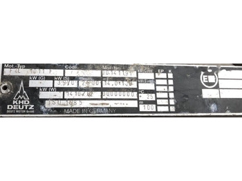 Motor para Pá carregadora de rodas Deutz F4L1011F   Kramer: foto 3
