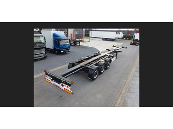 Semi-reboque transportador de contêineres/ Caixa móvel KRONE