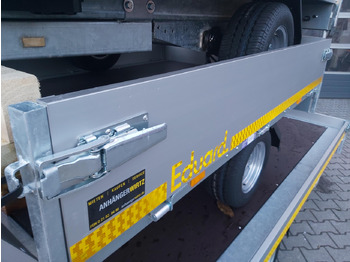 Reboque para carros Hochlader light 2014 GE 200x145x30cm niedrig Fahrwerk 10" (XS) 1500kg: foto 2