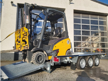 Reboque porta máquinas