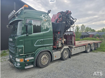 Camião grua SCANIA