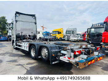 Camião transportador de contêineres/ Caixa móvel Scania S450 HighLine BDF *Retarder/Lenk+Lift/Multi/LBW: foto 5