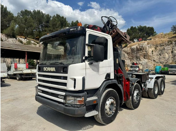 Camião polibenne SCANIA 124