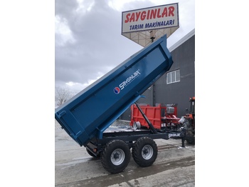 Reboque basculante novo SAYGINLAR 8 TON DUMP TRAILER: foto 5