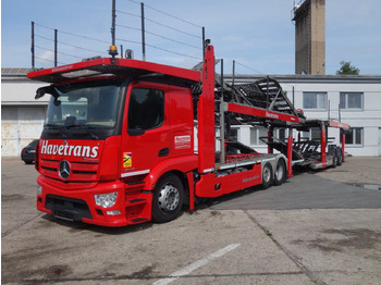 Camião transporte de veículos MERCEDES-BENZ Actros 1843