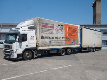 Camião de lona Volvo FM 380 6x2 + Panav Anhänger: foto 2