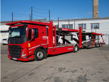 Camião transporte de veículos VOLVO FM13 460