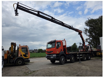 Camião de caixa aberta/ Plataforma RENAULT Kerax 430