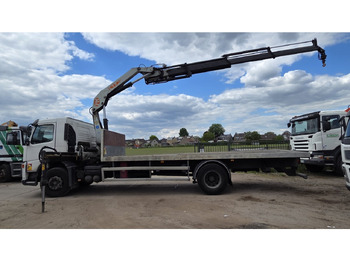 Camião de caixa aberta/ Plataforma, Camião grua VOLVO FM 330 FLATBED 4X2 PM 17 LC 17 TON: foto 2