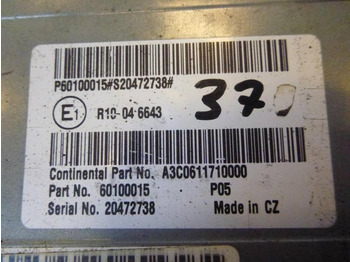 Sistema elétrico para Máquina de construção Volvo L 220 E, Motorstyrenhet, 60100015: foto 2