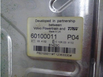 Sistema elétrico para Máquina de construção Volvo L90 G Motorstyrenhet, voe60100011: foto 2
