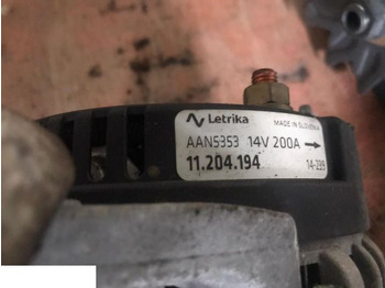 Alternador para Máquina agrícola ALTERNATOR 11.204.194 AAN5353 MAHLE Letrika: foto 2 Alternador para Máquina agrícola ALTERNATOR 11.204.194 AAN5353 MAHLE Letrika: foto 2