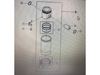 Piston/ Anel/ Buch CLAAS