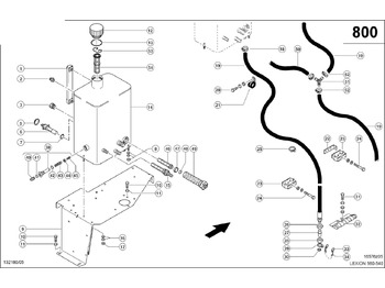 Tanque hidráulico CLAAS