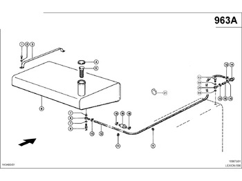 Tanque de combustível CLAAS