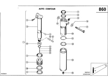 Cilindro hidráulico CLAAS