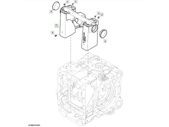Estrutura/ Châssis JOHN DEERE