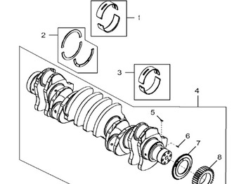 Motor e peças JOHN DEERE