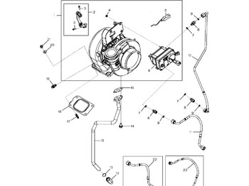 Motor e peças JOHN DEERE