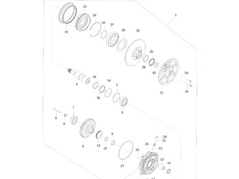 Motor e peças JOHN DEERE