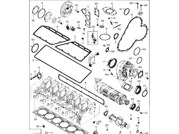 Junta de motor JOHN DEERE