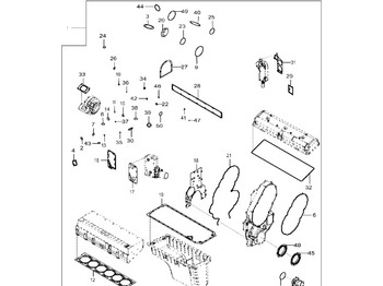 Junta de motor JOHN DEERE