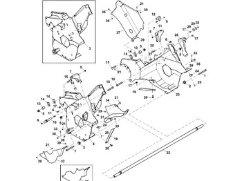 Estrutura/ Châssis JOHN DEERE