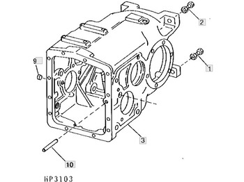 Caixa de velocidade JOHN DEERE