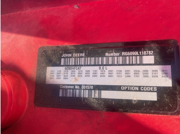 Motor para Máquina agrícola John deere RG6090L , john deere 9.0 L: foto 2