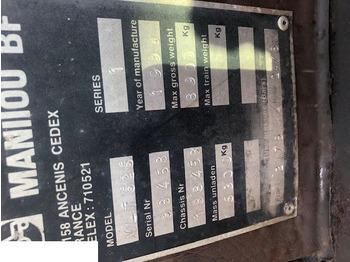 Eixo e peças MANITOU