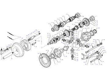 Caixas de velocidade e peças MASSEY FERGUSON