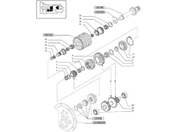 Caixas de velocidade e peças NEW HOLLAND