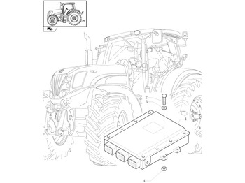 Centralina electrónica NEW HOLLAND